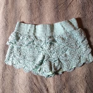 Lace shorts